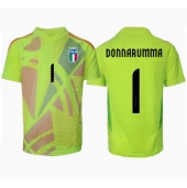 Billige Italien Gianluigi Donnarumma #1 Målmand Hjemmebanetrøje EM 2024 Kort ærmer