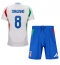 Billige Italien Jorginho Frello #8 Udebanetrøje Børn EM 2024 Kort ærmer (+ bukser)