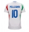 Billige Italien Lorenzo Pellegrini #10 Udebanetrøje EM 2024 Kort ærmer