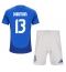 Billige Italien Matteo Darmian #13 Hjemmebanetrøje Børn EM 2024 Kort ærmer (+ bukser)