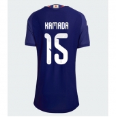 Billige Japan Daichi Kamada #15 Hjemmebanetrøje Dame VM 2026 Kort ærmer
