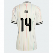 Billige Japan Junya Ito #14 Udebanetrøje Dame VM 2026 Kort ærmer