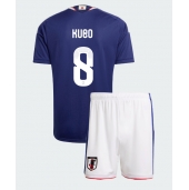 Billige Japan Takefusa Kubo #8 Hjemmebanetrøje Børn VM 2026 Kort ærmer (+ bukser)