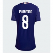 Billige Japan Takumi Minamino #8 Hjemmebanetrøje Dame VM 2026 Kort ærmer