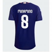 Billige Japan Takumi Minamino #8 Hjemmebanetrøje VM 2026 Kort ærmer