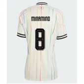 Billige Japan Takumi Minamino #8 Udebanetrøje Dame VM 2026 Kort ærmer