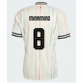 Billige Japan Takumi Minamino #8 Udebanetrøje VM 2026 Kort ærmer