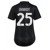Billige Juventus Adrien Rabiot #25 Udebanetrøje Dame 2022-23 Kort ærmer