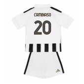 Billige Juventus Andrea Cambiaso #20 Hjemmebanetrøje Børn 2026-27 Kort ærmer (+ bukser)