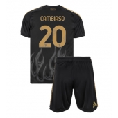 Billige Juventus Andrea Cambiaso #20 Tredje trøje Børn 2026-27 Kort ærmer (+ bukser)