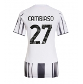 Billige Juventus Andrea Cambiaso #27 Hjemmebanetrøje Dame 2025-26 Kort ærmer
