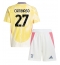 Billige Juventus Andrea Cambiaso #27 Udebanetrøje Børn 2024-25 Kort ærmer (+ bukser)