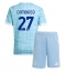Billige Juventus Andrea Cambiaso #27 Udebanetrøje Børn 2025-26 Kort ærmer (+ bukser)