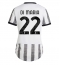 Billige Juventus Angel Di Maria #22 Hjemmebanetrøje Dame 2022-23 Kort ærmer