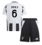Billige Juventus Danilo Luiz #6 Hjemmebanetrøje Børn 2024-25 Kort ærmer (+ bukser)