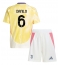 Billige Juventus Danilo Luiz #6 Udebanetrøje Børn 2024-25 Kort ærmer (+ bukser)