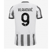 Billige Juventus Dusan Vlahovic #9 Hjemmebanetrøje 2022-23 Kort ærmer
