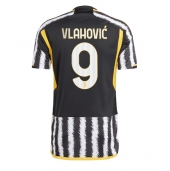 Billige Juventus Dusan Vlahovic #9 Hjemmebanetrøje 2023-24 Kort ærmer