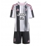 Billige Juventus Dusan Vlahovic #9 Hjemmebanetrøje Børn 2025-26 Kort ærmer (+ bukser)