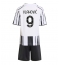 Billige Juventus Dusan Vlahovic #9 Hjemmebanetrøje Børn 2025-26 Kort ærmer (+ bukser)