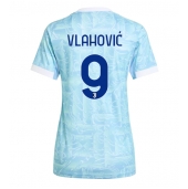 Billige Juventus Dusan Vlahovic #9 Udebanetrøje Dame 2025-26 Kort ærmer