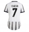 Billige Juventus Federico Chiesa #7 Hjemmebanetrøje Dame 2022-23 Kort ærmer