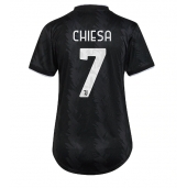 Billige Juventus Federico Chiesa #7 Udebanetrøje Dame 2022-23 Kort ærmer