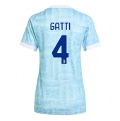 Billige Juventus Federico Gatti #4 Udebanetrøje Dame 2025-26 Kort ærmer