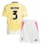 Billige Juventus Gleison Bremer #3 Udebanetrøje Børn 2024-25 Kort ærmer (+ bukser)