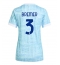 Billige Juventus Gleison Bremer #3 Udebanetrøje Dame 2025-26 Kort ærmer