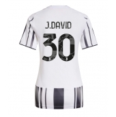 Billige Juventus Jonathan David #30 Hjemmebanetrøje Dame 2025-26 Kort ærmer