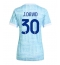 Billige Juventus Jonathan David #30 Udebanetrøje Dame 2025-26 Kort ærmer