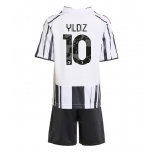 Billige Juventus Kenan Yildiz #10 Hjemmebanetrøje Børn 2025-26 Kort ærmer (+ bukser)