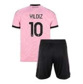 Billige Juventus Kenan Yildiz #10 Udebanetrøje Børn 2026-27 Kort ærmer (+ bukser)