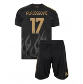 Billige Juventus Kerim Alajbegovic #17 Tredje trøje Børn 2026-27 Kort ærmer (+ bukser)