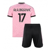 Billige Juventus Kerim Alajbegovic #17 Udebanetrøje Børn 2026-27 Kort ærmer (+ bukser)
