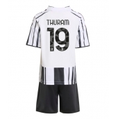 Billige Juventus Khephren Thuram #19 Hjemmebanetrøje Børn 2025-26 Kort ærmer (+ bukser)