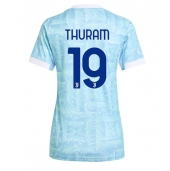 Billige Juventus Khephren Thuram #19 Udebanetrøje Dame 2025-26 Kort ærmer