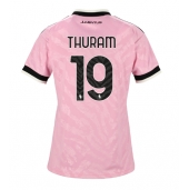 Billige Juventus Khephren Thuram #19 Udebanetrøje Dame 2026-27 Kort ærmer