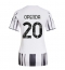 Billige Juventus Lois Openda #20 Hjemmebanetrøje Dame 2025-26 Kort ærmer