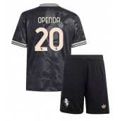 Billige Juventus Lois Openda #20 Tredje trøje Børn 2025-26 Kort ærmer (+ bukser)