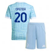 Billige Juventus Lois Openda #20 Udebanetrøje Børn 2025-26 Kort ærmer (+ bukser)