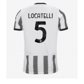 Billige Juventus Manuel Locatelli #5 Hjemmebanetrøje 2022-23 Kort ærmer