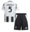 Billige Juventus Manuel Locatelli #5 Hjemmebanetrøje Børn 2024-25 Kort ærmer (+ bukser)