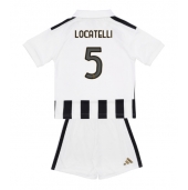 Billige Juventus Manuel Locatelli #5 Hjemmebanetrøje Børn 2026-27 Kort ærmer (+ bukser)