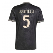 Billige Juventus Manuel Locatelli #5 Tredje trøje 2025-26 Kort ærmer