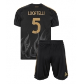 Billige Juventus Manuel Locatelli #5 Tredje trøje Børn 2026-27 Kort ærmer (+ bukser)