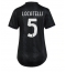 Billige Juventus Manuel Locatelli #5 Udebanetrøje Dame 2022-23 Kort ærmer