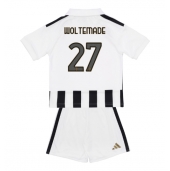Billige Juventus Nick Woltemade #27 Hjemmebanetrøje Børn 2026-27 Kort ærmer (+ bukser)
