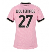 Billige Juventus Nick Woltemade #27 Udebanetrøje Dame 2026-27 Kort ærmer
